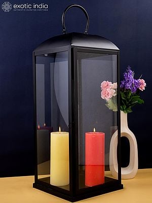 Attractive Lantern For Hang | Iron And Glass | Room Decor