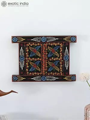 14" Handmade Decorative Jharokha (Window) | Wood Jharokha