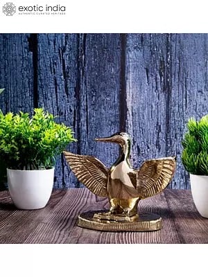 6" Ready to Fly - Duck | Decorative Table Accent | Aluminum Item