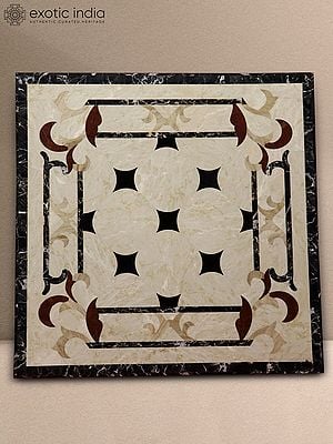 31" Square Design Outlay Top For Flooring  And Home Furniture