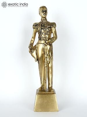 12" Prince Abhakara - The Father of Royal Thai Navy | Brass Statue