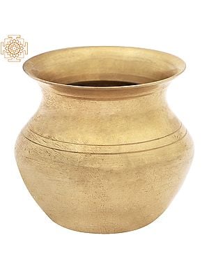 3" Small Brass Puja Kalash | Handmade | Made In India