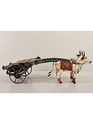 Decorative Bullock Cart | Iron Bullock Cart | Handmade Art | Made In India