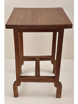 18" Wooden Stoo l Stool | Handmade | Made In India