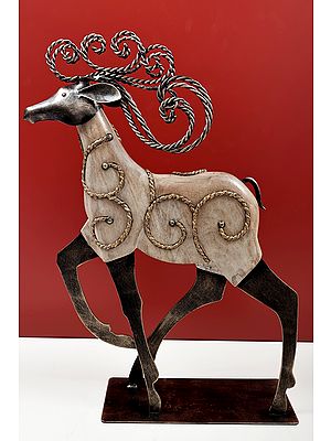 23" Handmade Decorative Reindeer