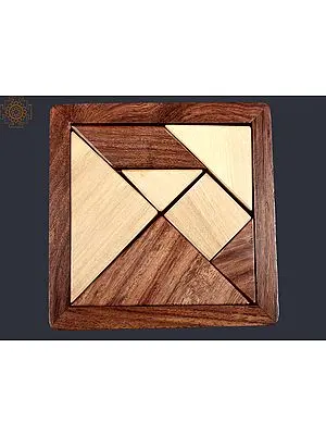 Wooden Tangram Puzzle | Handmade