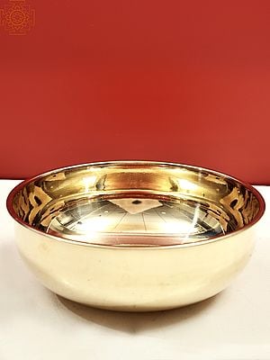 Big Brass Bowl | Handmade Kitchen and Dining Utensils