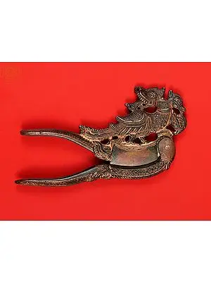 Brass Dragon Nut Cutter | Handmade