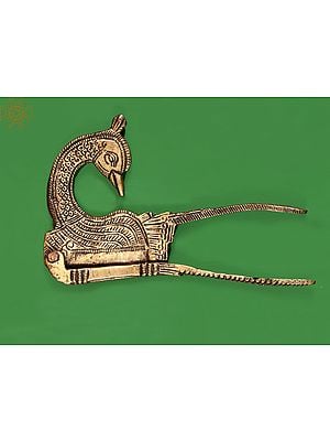Brass Peacock Nut Cutter | Handmade