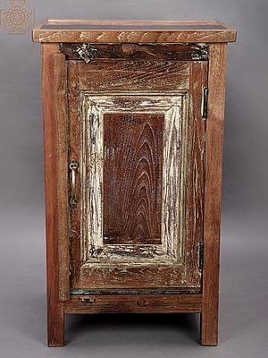 29" Wooden Cabinet | Handmade Teak Wood Almirah