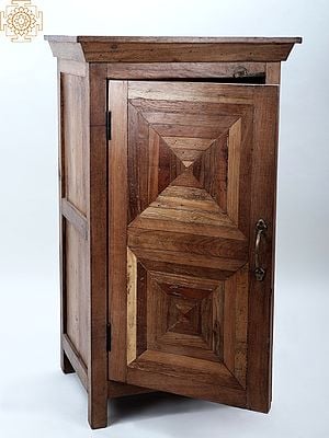 38" Handmade Wooden Cabinet