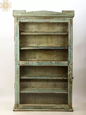 39" Vintage Wooden Cabinet | Handmade