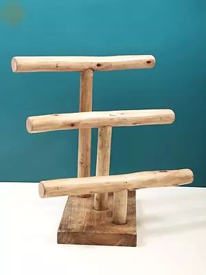 Vintage Wooden Bangle Stand | Handmade