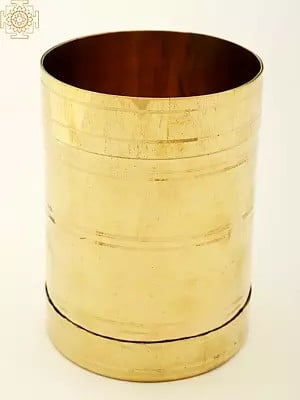 Traditional Brass Measuring Cup | Brass Padi
