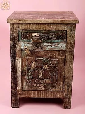 24" Vintage Wooden Cabinet