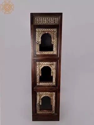 68" Vintage Wooden Cabinet | Handmade