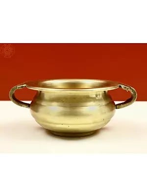 5" Brass Small Urli Bowl