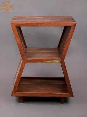 28" Vintage Wooden Bookshelf