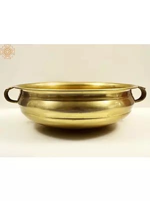 15" Brass Urli Bowl
