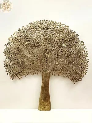 46" Brass Tree of Life Wall Mounted