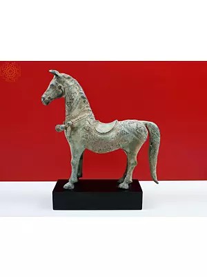 15" Brass Decorative Horse Statue | Animal Figurines