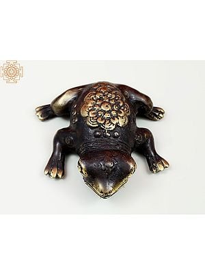2" Small Brass Frog