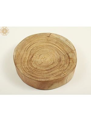 8" Wooden Pedestal