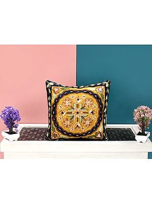Buy Luxuriant Indian Cushion Covers with Intricate Designs and Patterns Only at Exotic India