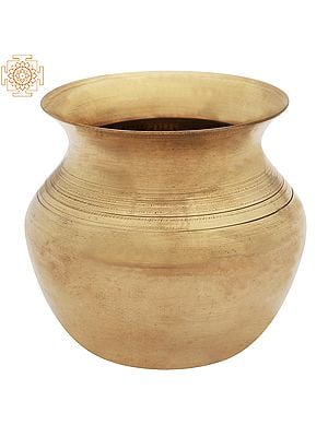 Small Brass Puja Kalash