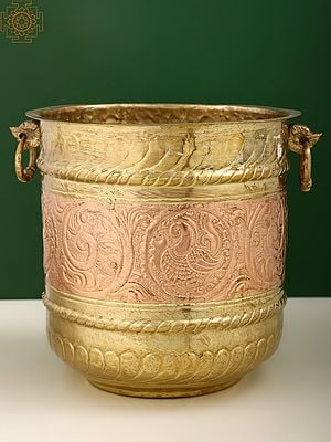 Buy Well Crafted Planters and Pots with Intricate Designs Only at Exotic India