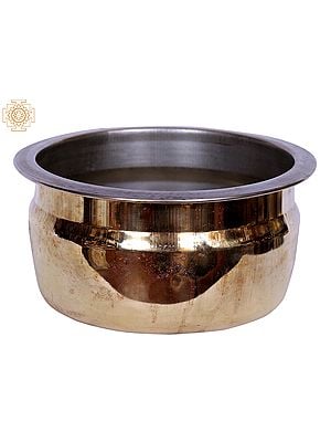 6" Brass Traditional Patila | Handmade