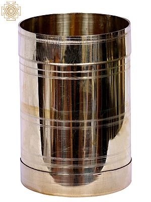 Brass Rice Storage Container | Handmade