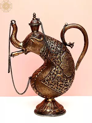 Elephant Copper Surahi