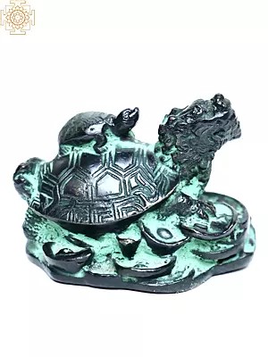 Brass Double Tortoise Paper Weight