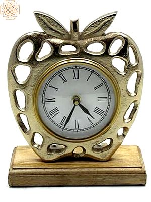 Apple Design Clock | Table Decor