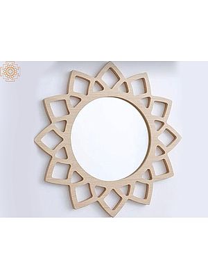 Lotus Design Mirror For Home Decor