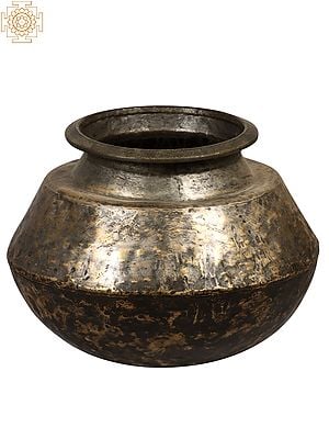 Vintage Brass Water Storage Pot