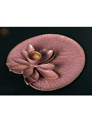 Lotus Leaf Candle Holder | Home Decor