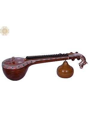 53" Jackfruit Wood Devi Saraswati Veena | Musical Instrument