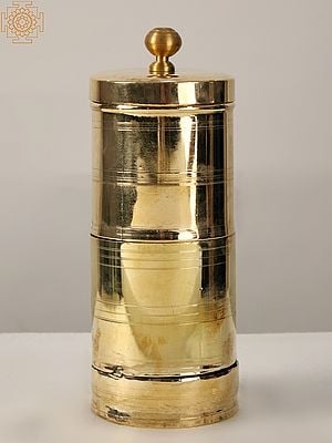 10" Ancient Brass Coffee Filter | Brass