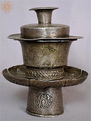 Tibetan Silver Teapot
