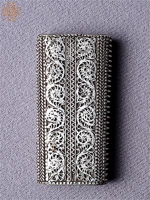 Authentic Royal Lighter Case | Silver | From Nepal