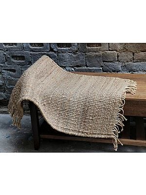 Natural Hemp Fiber Jute Area Rug For Home Decor - Available in Various Sizes