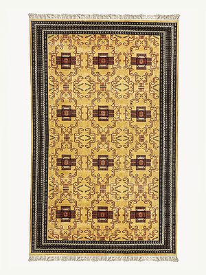 Winter Aconite Vintage Handknotted Rug | Carpet