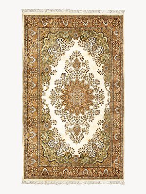 Cotoneaster Vintage Handknotted Rug | Carpet
