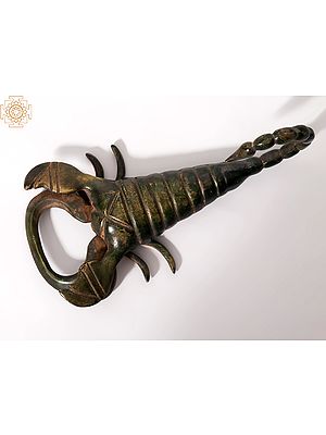 Bottle Opener Scorpion Figurine in Brass