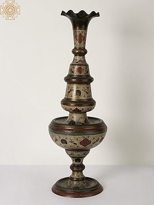 29'' Brass Flower Vase