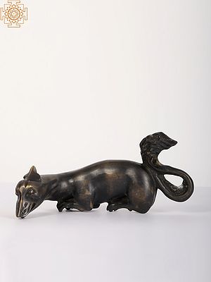 10" Dinosaur | Animal Figurine in Brass