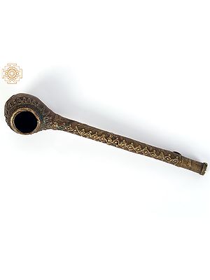 Tribal Small Pipe | Brass