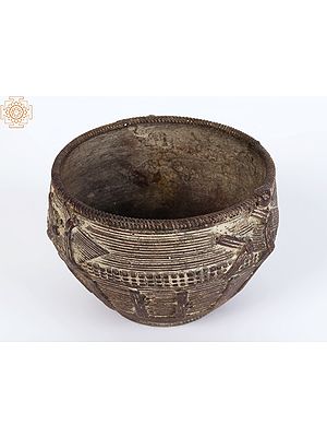 Brass Vintage Rice Measurement Bowl